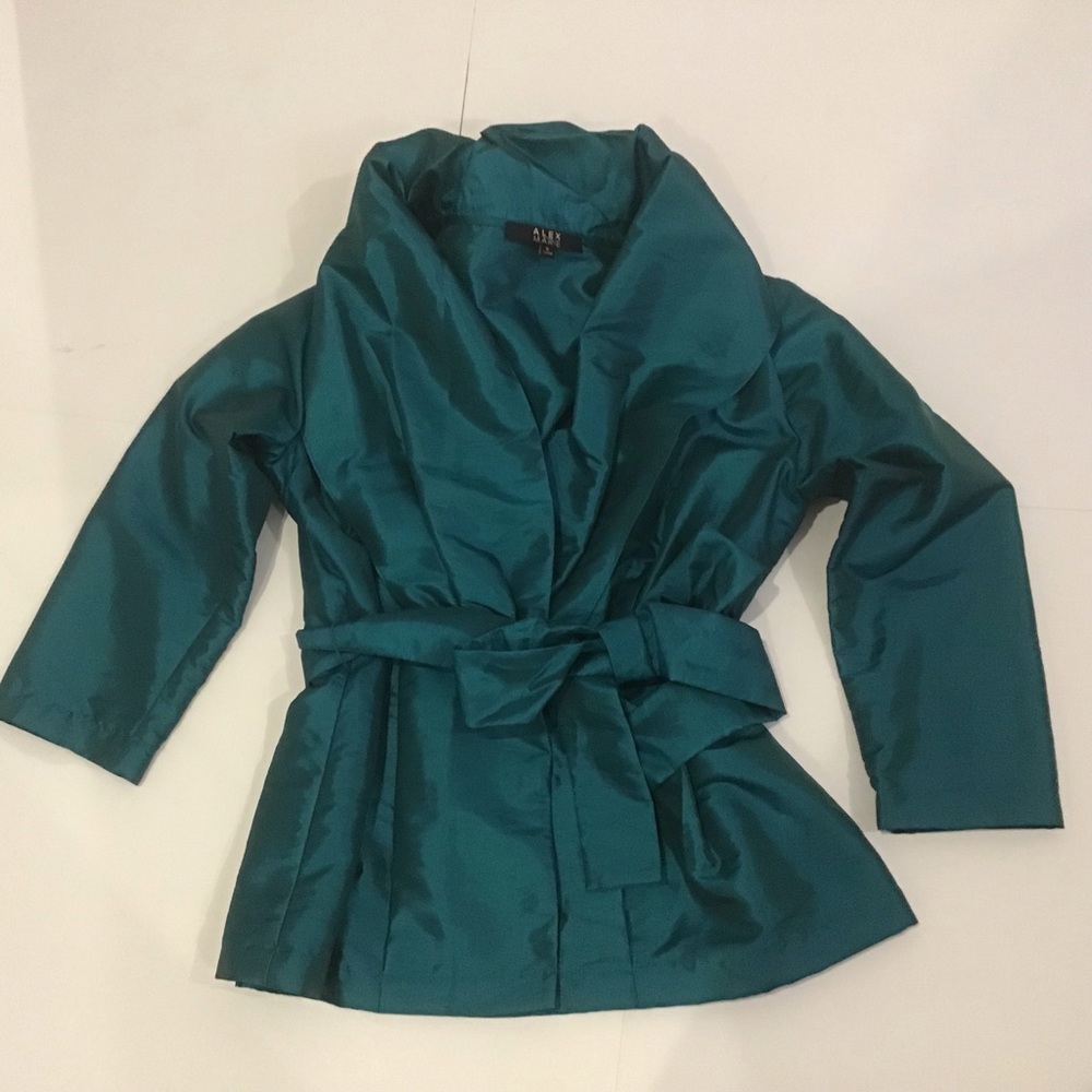 Alex Marie Shawl Collar Blouse. Size Small